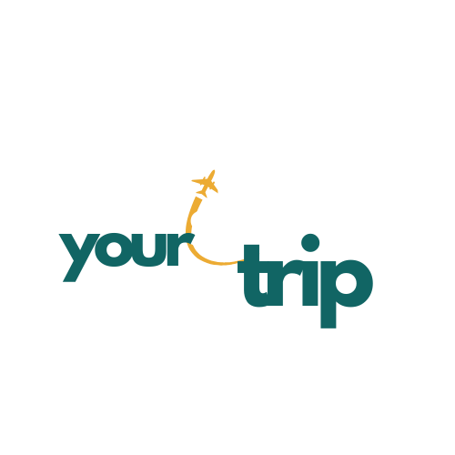 yourskytrip light logo for dark background